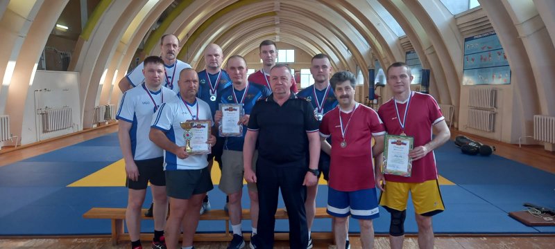 Сотрудники полиции Алтайского края провели соревнования по настольному теннису